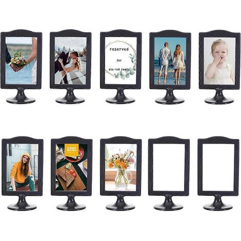 Cadre photo sur pied double face 4 x 6 pouces (1/5)