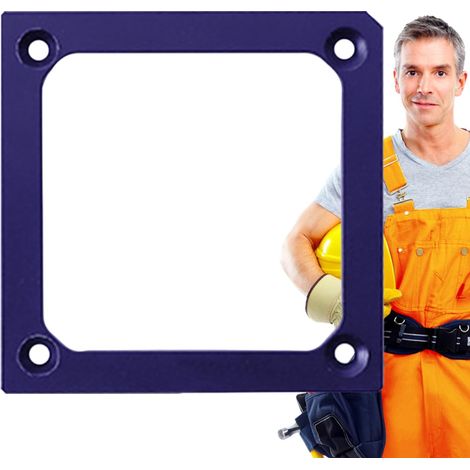 Gabarit de Boîtier Électrique  Guide Découpe Moule Type 86 Outil De Prise Murale,pour Ouvriers du Bâtiment Électriciens Propriétaires Charpentiers Bricoleurs Entrepreneurs Ébénistes 1 - (1/5)