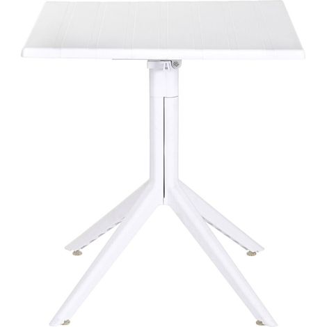 Mesa Metal Pp 70X70X75 Reciclado Blanco (1/5)