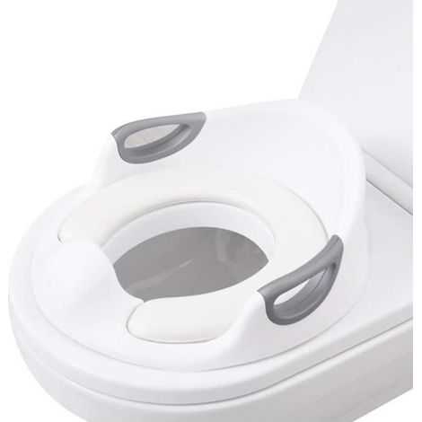 Réducteur de Toilette pour Enfants,Siège de Toilette Bébé,Réducteur de WC avec Poignée de Coussin et Back Trainer (1/4)