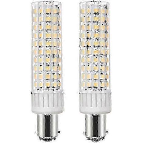 Ampoule halogène de remplacement de 1250 lumens avec une ampoule LED B15d de 10,5 W équivalente à 100 W.
