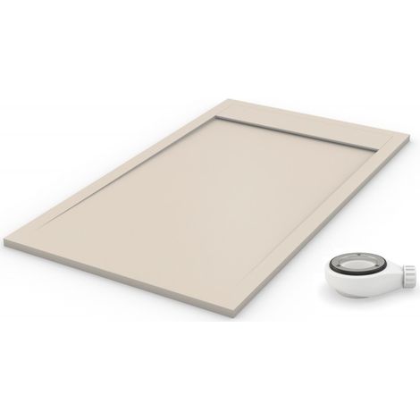 Piatto doccia 100X100 PREMIUM AMBIENTE Beige Chiaro Ral 1019 (1/5)
