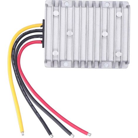 24V to 12V DC Converter, Aluminum Alloy DC Voltage Converter, 30A 360W, IP68 Sealed Heat Dissipation, for Car, Truck, Navigation Camera, LED Fan (1/5)