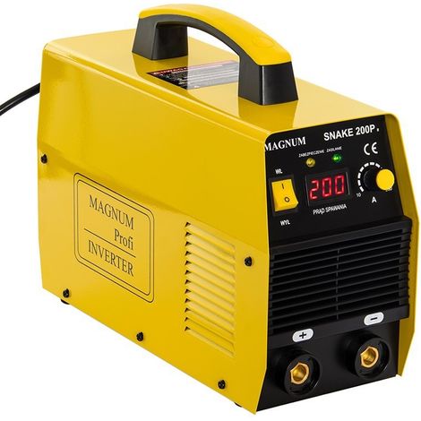 Magnum Snake 200P IIW MMA Saldatrice 200 A Compatta Leggera