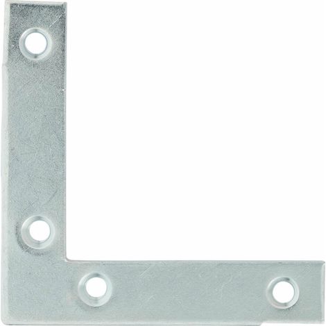 Piastra squadra angolare 60x60x12,5mm, acciaio zincato - THIRARD