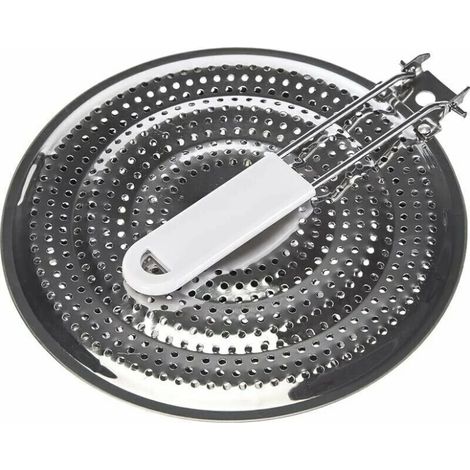 Lntyq Diffuseur de Chaleur en Acier Inoxydable 21 cm pour Plaque de Cuisson au gaz Uniquement (1/4)