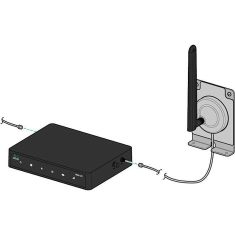 Kit di estensione antenna aruba 6,09 metri supporto montaggio