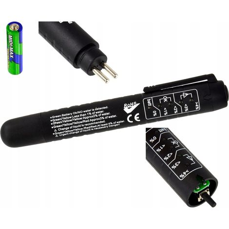GEKO BFT01 G02731 Tester liquido freni a 5 diodi