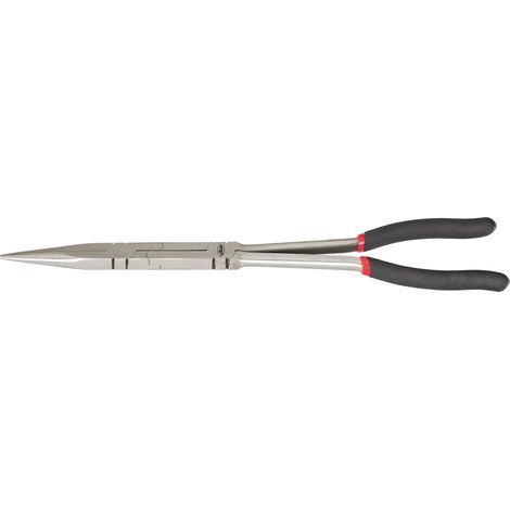 Pince demi-ronde ∙ avec double articulation ∙ V2783 ∙ Longueur : 340 mm (1/4)