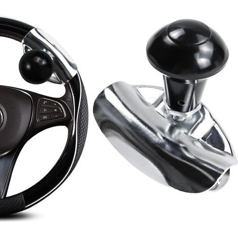 Boule Volant Voiture Boule Volant Bouton Volant Voiture Spinner Bouton Volant Direction Universel Voiture Accessoire Voiture Tuning pour Voitures Tracteurs,Tondeuses à Gazon