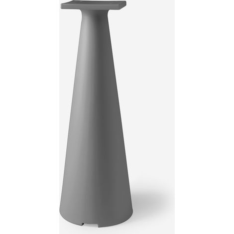 Gamba tavolo bar 110 cm in polietilene arredo indoor e outdoor Tiffany - Ferro