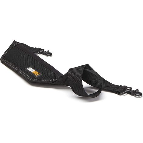 Sangle d épaule rembourrée ToughBuilt noir tissu robuste (1/3)