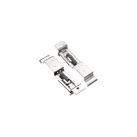 Convient aux supports de plaques d'immatriculation de remorque Lntyq, 2 supports de plaques d'immatriculation à ressort en acier inoxydable, supports de plaques d'immatriculation de voiture, profondeu