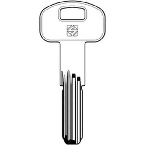10 x SILCA SCM1R CHIAVE PUNZONATA OTTONE