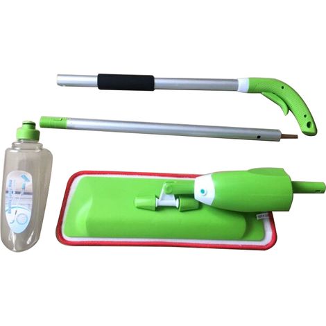 Scopa con testa rotante a Mop in fibra superfinita Secchio con doppio scomparto Mocio Auto Clean Mop