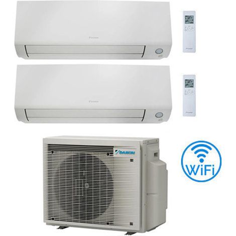 Climatizzatore GARANZIA ITALIA Daikin Perfera All Seasons Wifi Dual Split Inverter 7000 + 15000 BTU con U.E. 2MXM50A9 Classe A+++/A++ NOVITA' 2024 (1/2)