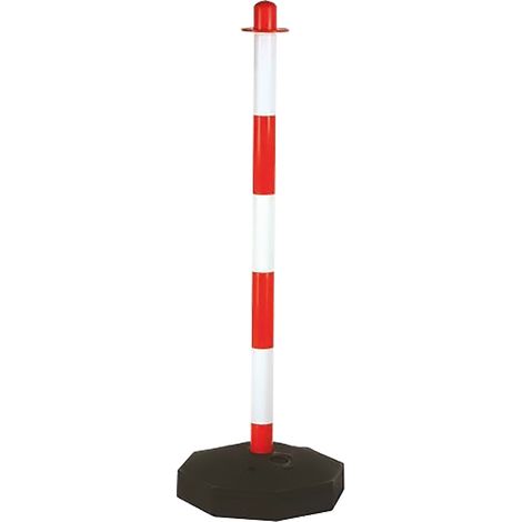 COLONNINA BICOLORE CON BASE cm 90- 10 pezzi