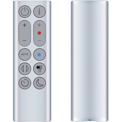 Télécommande de remplacement pour ventilateur de chauffage/purificateur d'air Dyson Pure Hot + Cool HP04 HP05 HP06 HP09 HP4A (couleur : argent) (1/5)