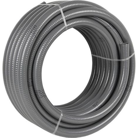 Rollo de tubería hidro gris certificada Ø32 mm 25 m