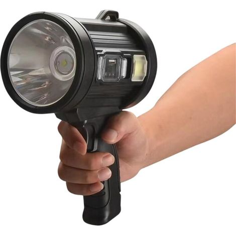 Torcia solare luminosa, adatta ad ambienti difficili e situazioni di emergenza in viaggio (Grande) (1/4)