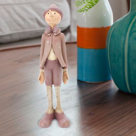 Stabile Harzfigur, Schreibtischdekoration, exquisite und langlebige Puppe, 29,5 cm – Feine Skulptur als Dekoration für Zuhause, Büro, Café oder Bar (1/5)