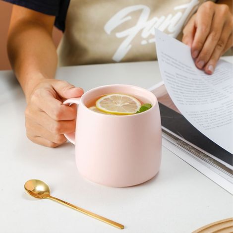 1 Mug,Céramique,401-500 ml,Design nordique,Polyvalent,Maison (1/5)