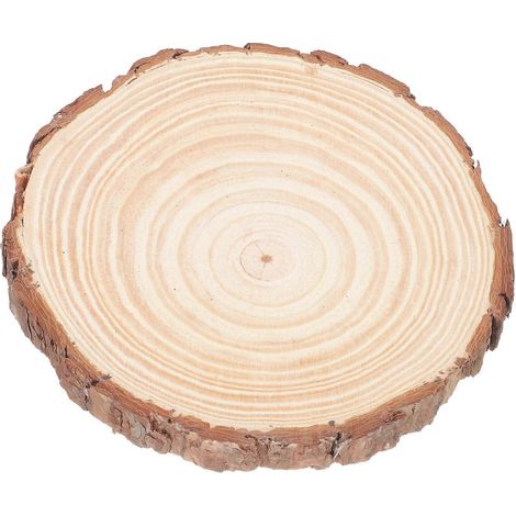 Cercle en bois vierge, bloc de bois vierge, centre de table en bois, rond en bois brut (1/5)