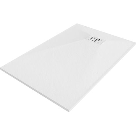 Mexen Hugo Rechteckige Duschwanne SMC 100 x 90 cm, weiß, Abdeckung weiß - 42109010-W (1/5)