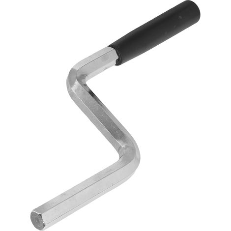 Clé pour Poignée de Fenêtre Coulissante Hexagonale 12 Mm, Manivelle Robuste pour Porte Mobile et Cloison, Outil pour Tourner la Poignée, Usage Domestique et Professionnel (1/5)