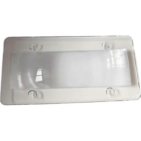 Cadre de protection universel pour plaque d'immatriculation, support en plastique, décoration automobile (1/4)