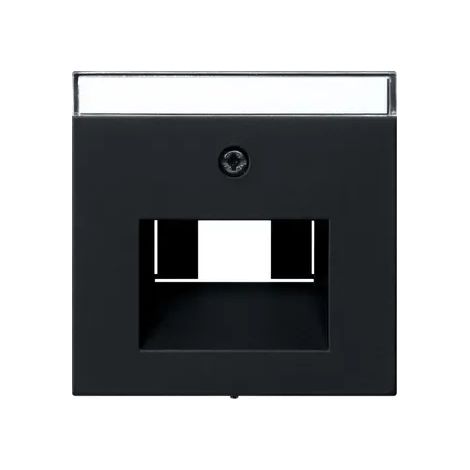 Gira Tapa BSF UAE/IAE + Red System 55 Negro m [0284005], 0284 005