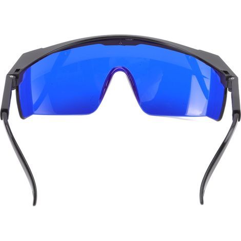 Blaue Sportbrille zum Ballfinden, mit Aufbewahrungsetui für Outdoor-Aktivitäten. (1/5)
