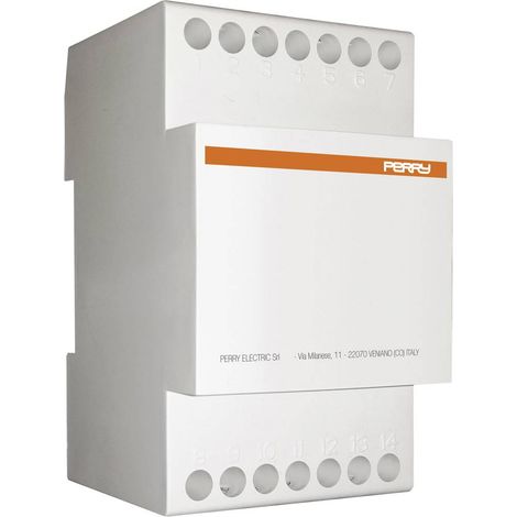 Wallair 1TDTR3630 Transformateur de sonnette 8 V, 12 V, 24 V 2 A A725672 (1/2)