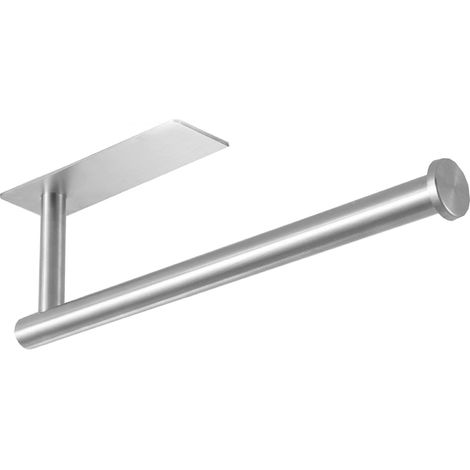 Toilettenpapierhalter, Wandmontierter Toilettenpapierhalter, Toilettenpapierrollenhalter aus Edelstahl 304, Kein Bohren erforderlich, Selbstklebender Toilettenpapierhalter (1/5)
