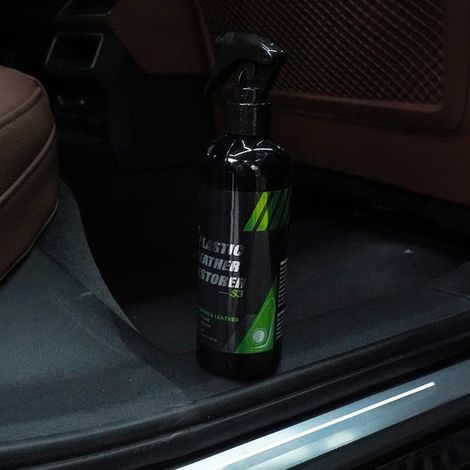 [Yue Xing Hui] 1 Flasche AUTO-S3 Kunststoff- und Lederpflegemittel (1 Flasche Beschichtungsprodukt, verpackt) 100 ml, wie abgebildet. (1/2)