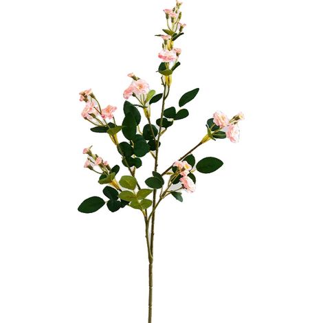 Decoración rosa, seda artificial, para uso en interiores, rosa (1/2)