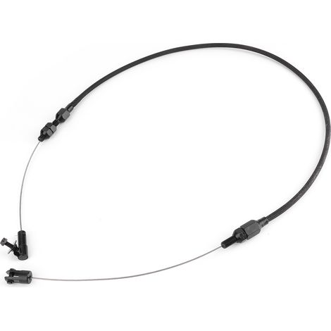 Câble d'accélérateur universel 61 cm HZ-6054-PBK remplacement en acier inoxydable tressé (1/5)
