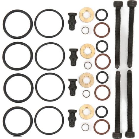 Joints d\'injecteur de carburant Joints Kit de rondelles avec 4 boulons 1417010997 Remplacement pour L4 1.9L 20042006