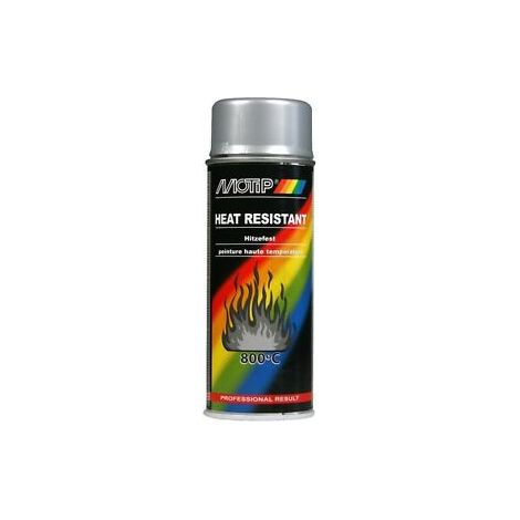 Peinture haute température AUTO-MOTO argent 400 ml