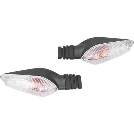 Gelber 12-V-Blinker, kompatibel mit Ducati Monster 695, 696, 796, 797, 821, 1100 S, EVO und 1200, klare Linse (1/5)