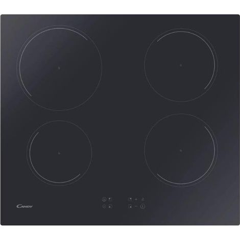 Placa inducción Candy KRCDJ642 4 zonas booster negro vidrio