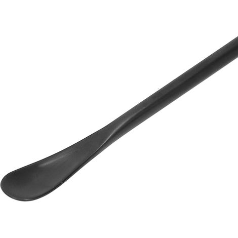 Cuillère à café en acier inoxydable 304, manche long mat noir pour cocktail et smoothie (1/5)