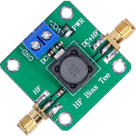 Module Filtre Passe-Bande Amplificateur Large Bande 50K-60MHz pour Alimentation RF DC Microwaves, Compatible Émetteur-Récepteur, Usage Radioamateur (1/5)