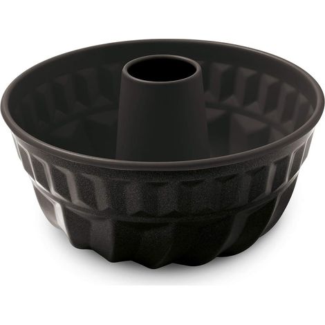 1 Moule à pudding avec cône, Acier antiadhésif, Noir, Pour pâtisserie maison, Ø 23 cm (1/5)