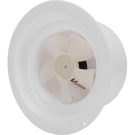 Ventilateur d'extraction solaire avec vis de fixation pour plafond, idéal pour camping-car, bateau, caravane ou véhicule de loisirs. (1/5)
