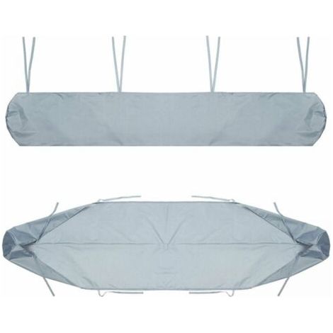 1PC 4 m Sac de Protection pour Store Banne(Gris),Housse de Protection Anti-poussière pour auvent de terrasse Noir Housse de Rangement pour cour et jardin (1/4)