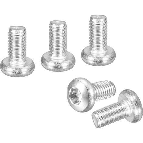 Vis Torx de sécurité bombée M5x10mm 25 304 Inox (1/5)