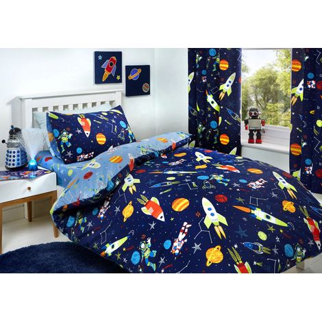 Housse de couette Glow in the Dark Outer Space (1/5)