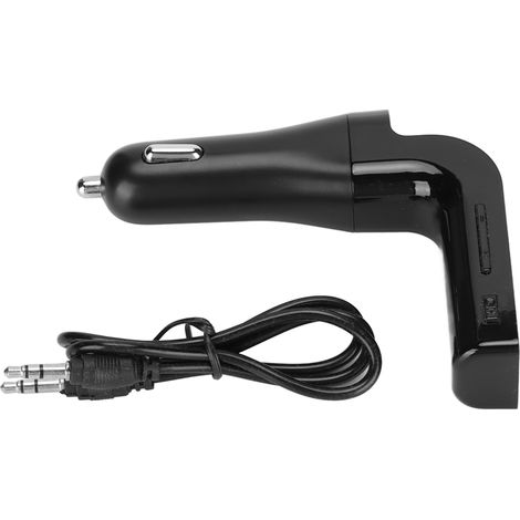 Bluetooth-Auto-USB-Ladegerät mit Freisprecheinrichtung, MP3-Player und FM-Transmitter für Zigarettenanzünder