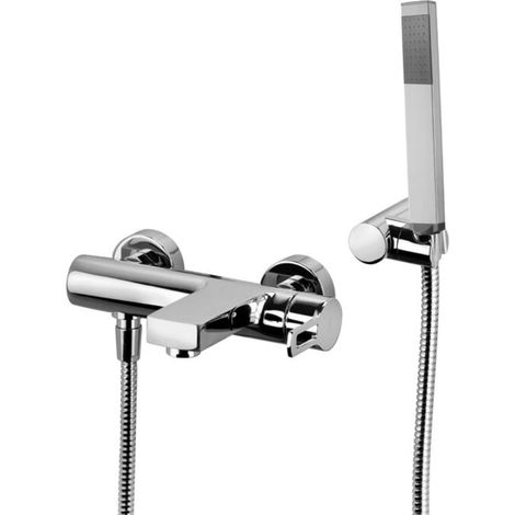 Paffoni West Serie Externe Wannenbatterie WS026CR Verchromt - Messing (1/2)